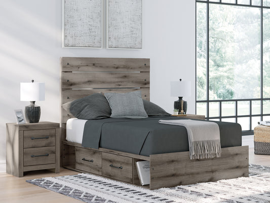 Graystorm Panel Storage Bed