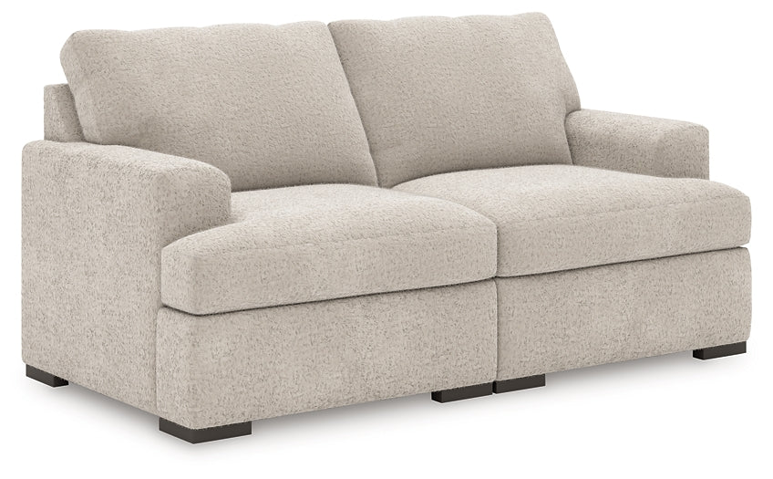 Cuddle Plush 2-Piece Sectional