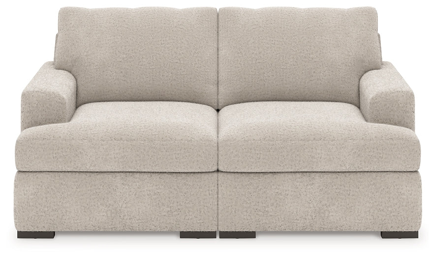 Cuddle Plush 2-Piece Sectional