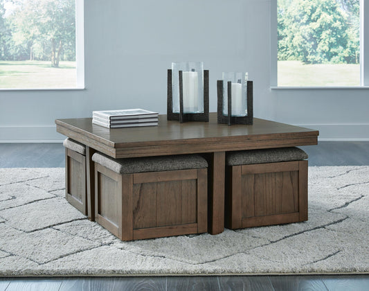 Boardernest Cocktail TBL w/4 Stools (5/CN)