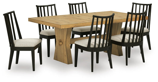 Galliden Dining Table and 6 Chairs