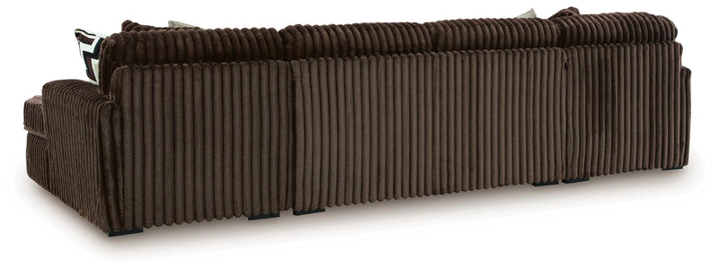 Midnight-Madness Double Chaise Sectional
