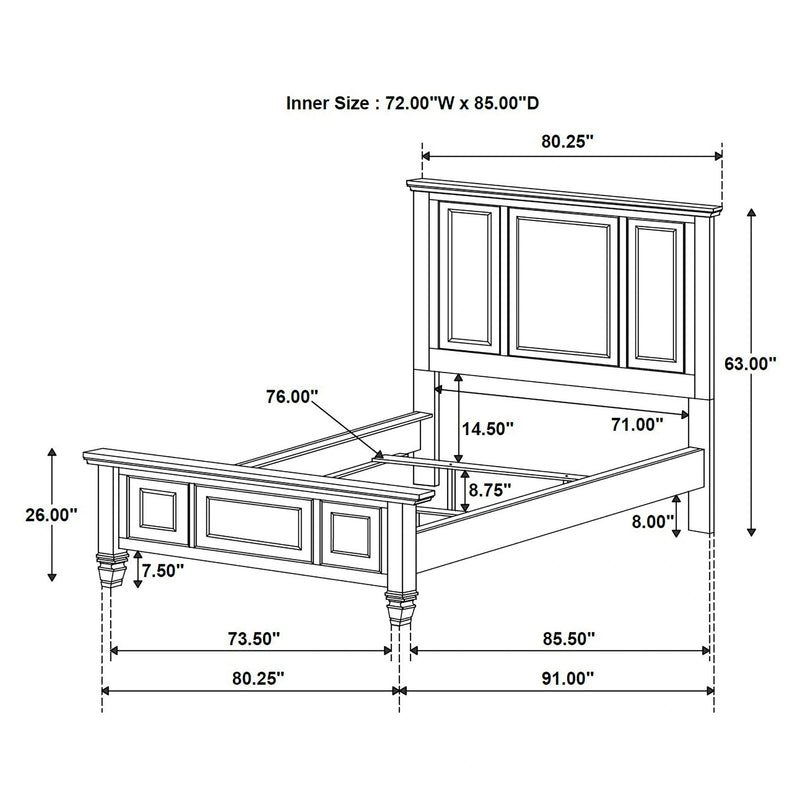 Sandy Beach Bedroom Set