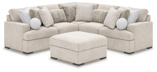 Cuddle Plush 5-Piece Sectional