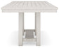Robbinsdale Counter Height Dining Table and 10 Barstools