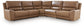 DeepWakes 5-Piece Power Reclining Sectional
