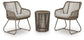 Majors Beach Chairs w/CUSH/Table Set (3/CN)