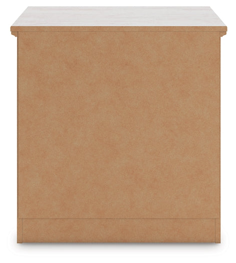 Makidern Two Drawer Night Stand