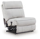 Social Pointe 7-Piece Reclining Sectional with Storage Consoles