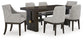 Burkhaus Dining Table and 6 Chairs