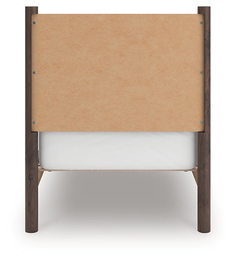 Pamytta Twin Panel Platform Bed, Dresser, Mirror, Chest and Nightstand