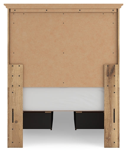 Makidern Twin Panel Storage Bed