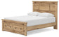 Makidern Queen Panel Storage Bed