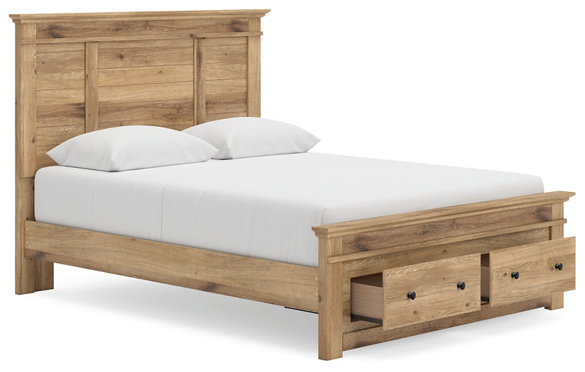 Makidern Queen Panel Storage Bed