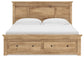 Makidern King Panel Storage Bed