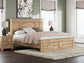 Makidern King Panel Storage Bed