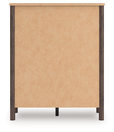 Pamytta Queen Upholstered Panel Bed, Dresser, Mirror, Chest and Nightstand