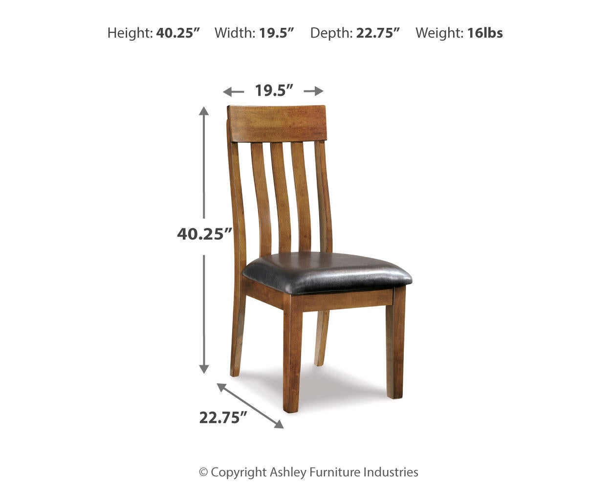 Ralene Dining UPH Side Chair (2/CN)