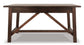 Baldridge Home Office Large Leg Desk