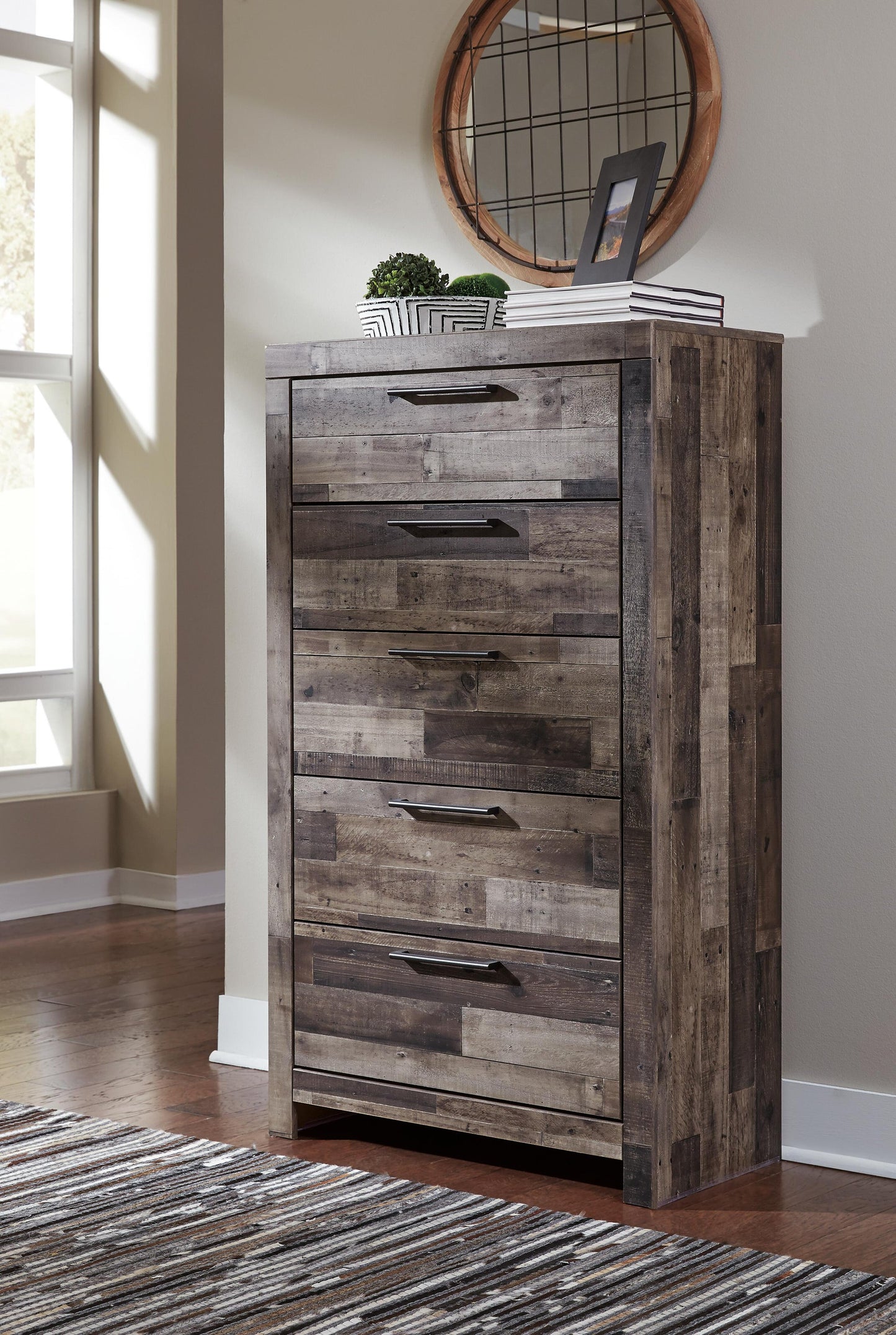 Derekson Five Drawer Chest