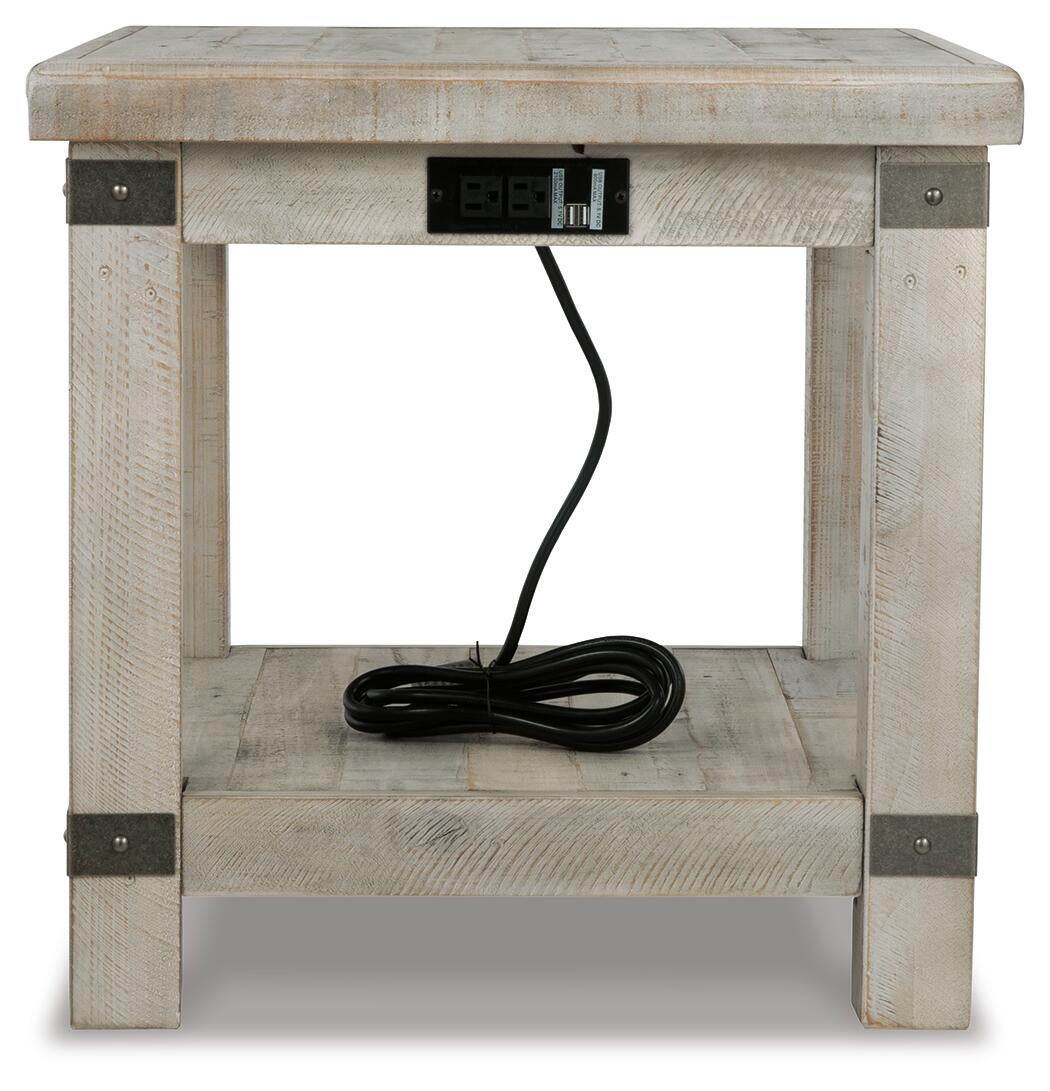 Carynhurst Rectangular End Table