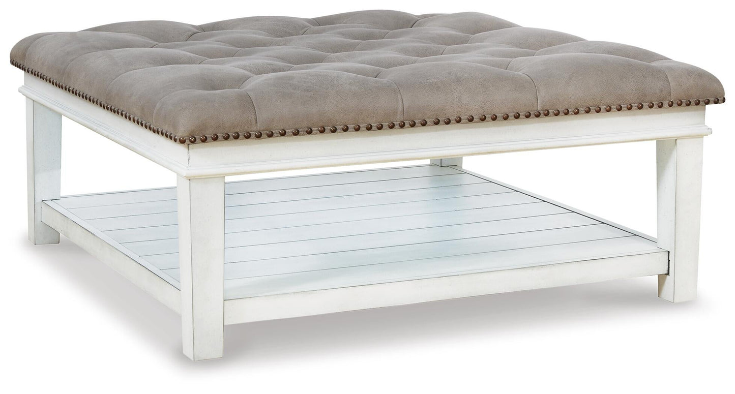 Kanwyn UPH Ottoman Cocktail Table