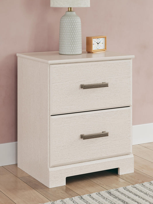 Stelsie Two Drawer Night Stand