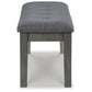 Hallanden Large UPH Dining Room Bench
