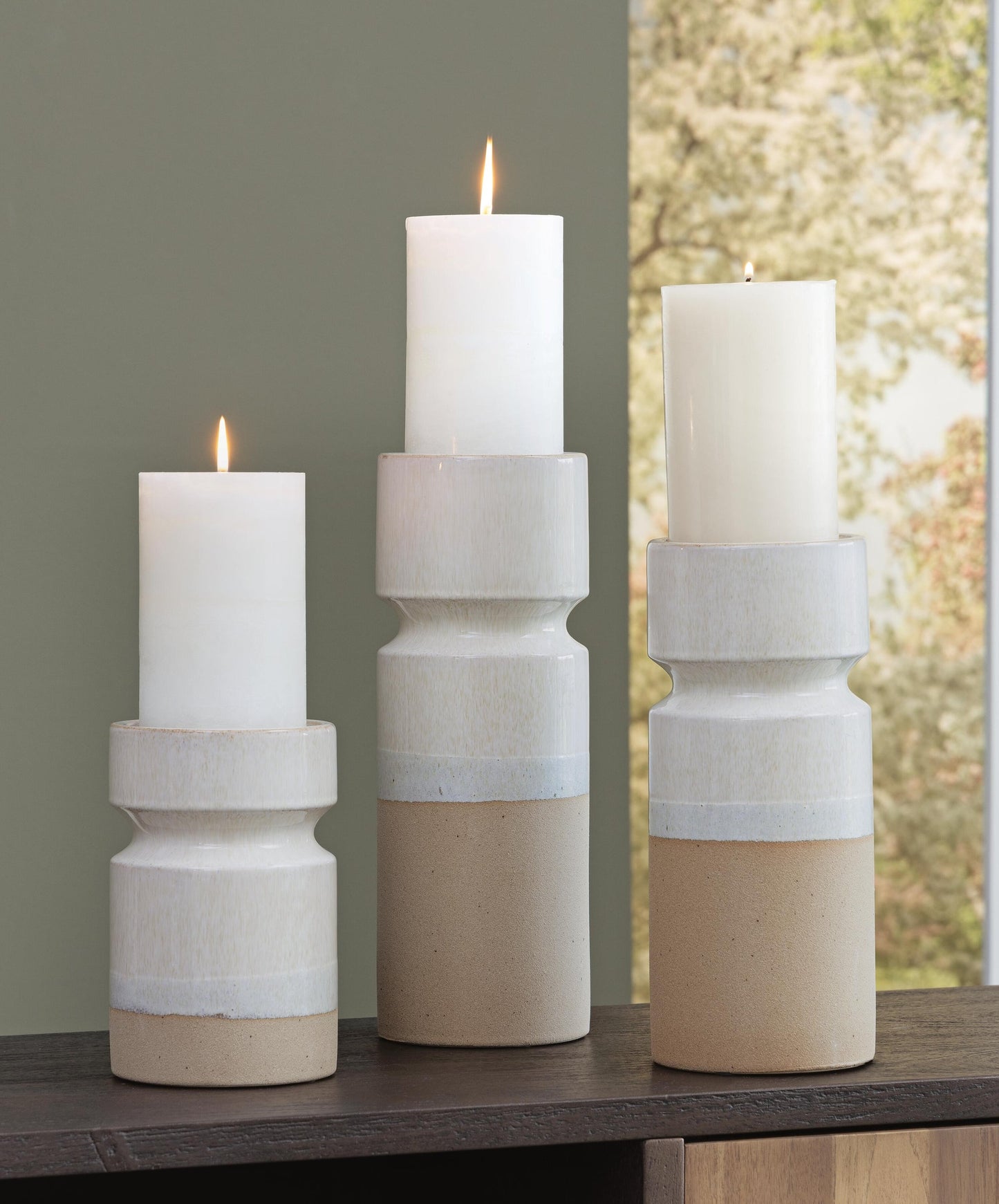 Hurston Candle Holder Set (3/CN)