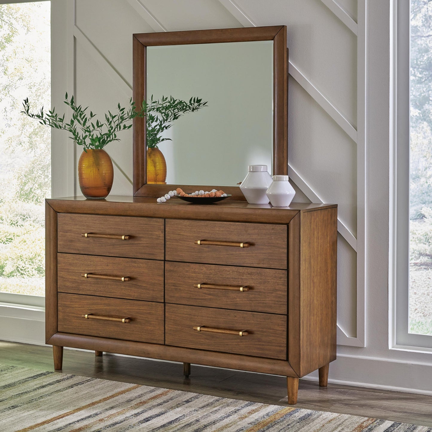 Lyncott Dresser and Mirror