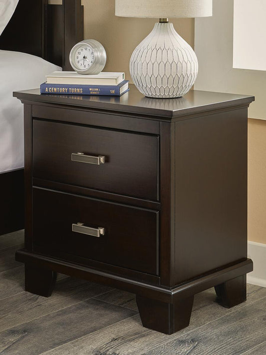 Covetown Two Drawer Night Stand