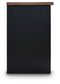 Wildenauer 76" TV Stand with Electric Fireplace