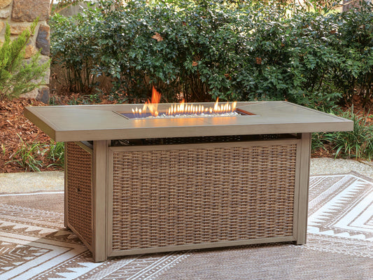 Laguna Heights Rectangular Fire Pit Table