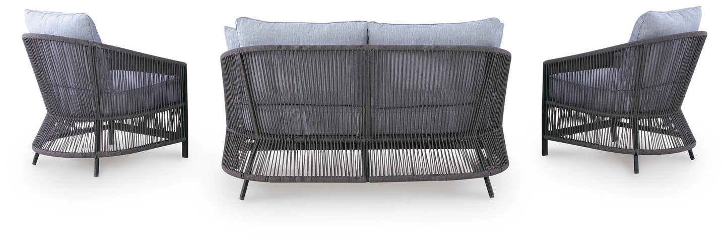 Bridges Beach Love/Chairs/Table Set (4/CN)