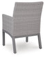 Half Moon Beach Arm Chair With Cushion (2/CN)