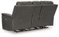 Bleckley PWR REC Loveseat/CON/ADJ HDRST
