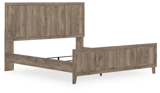 Rusticott King Panel Bed