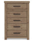 Oliandon Five Drawer Chest
