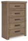 Oliandon Five Drawer Chest