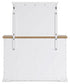 Ashbryn Queen Panel Storage Bed, Dresser and Mirror