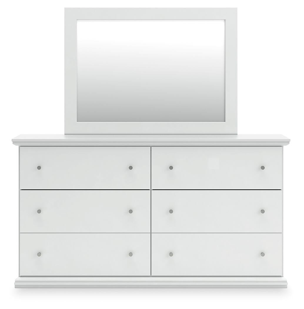 Bostwick Shoals Full Panel Bed, Dresser and Mirror