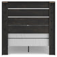 Delmorta Full Panel Bed, Dresser, Mirror, Chest and Nightstand