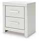 Birmonton California King Upholstered Bed, Dresser, Mirror and Nightstand