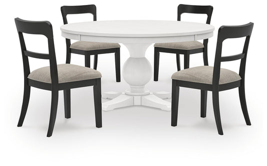 Greddinton Dining Table and 4 Chairs