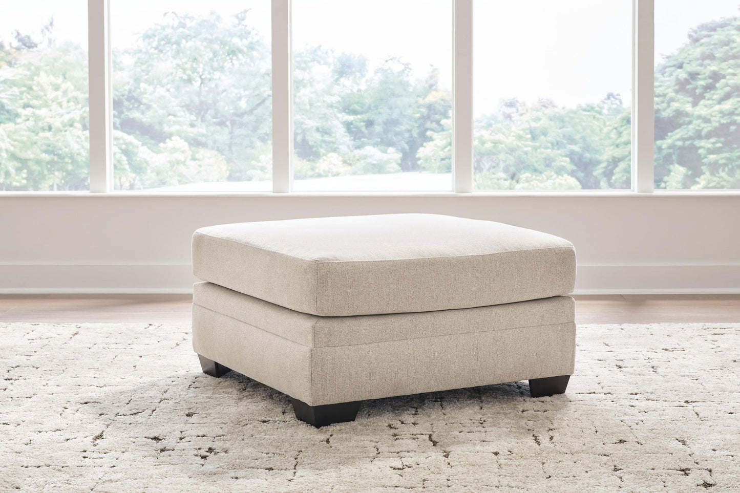 Mandi Point Oversized Accent Ottoman