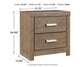 Culverbach Two Drawer Night Stand