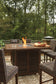 Paradise Trail Outdoor Bar Table and 8 Barstools