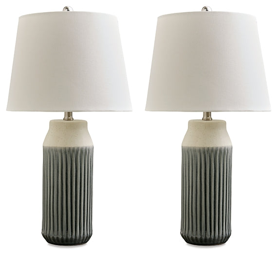 Afener Ceramic Table Lamp (2/CN)